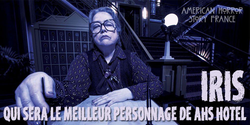 AHS_FRA's tweet photo. Qui sera le meilleur personnage de #AHSHotel ? Si vous pensez qu'il s'agit d'Iris #RT ce tweet https://t.co/2hWUTfilzr