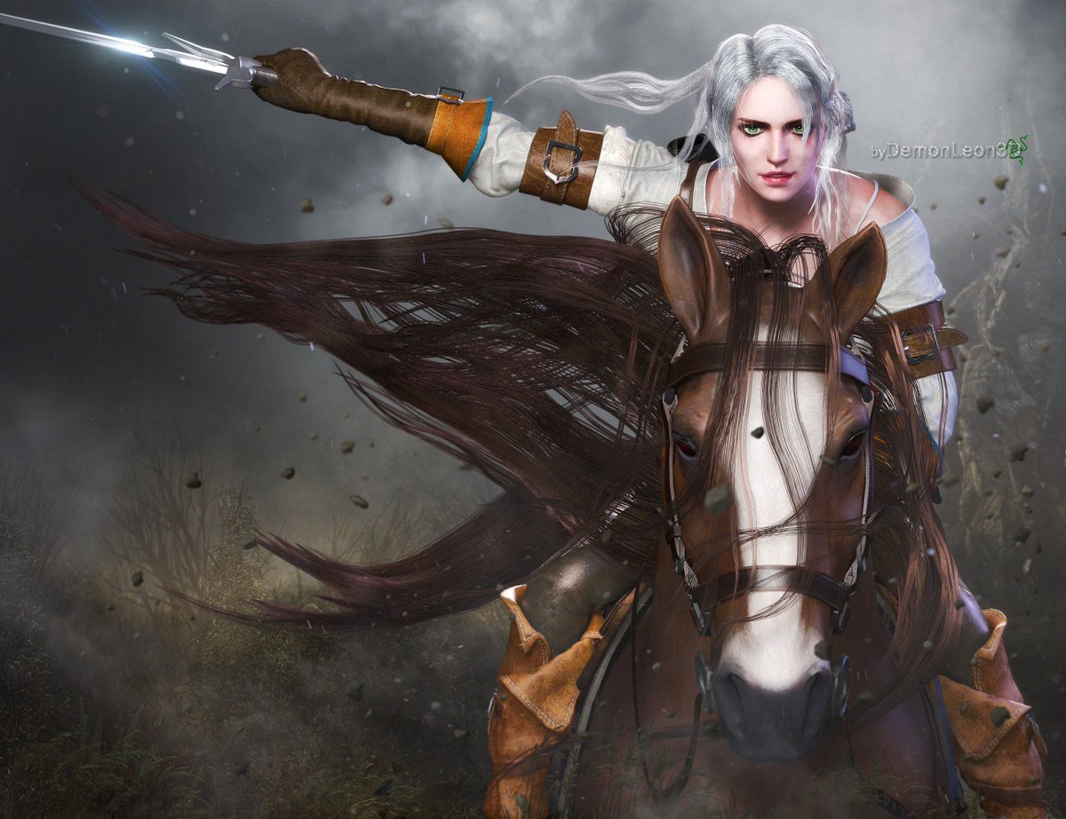 thewitcher's tweet photo. Ultra-realistic Ciri and Yennefer 3D art by DemonLeon3D. Check out more of his work here: https://t.co/MC7ZeCsom4 https://t.co/AWUmMx6igk