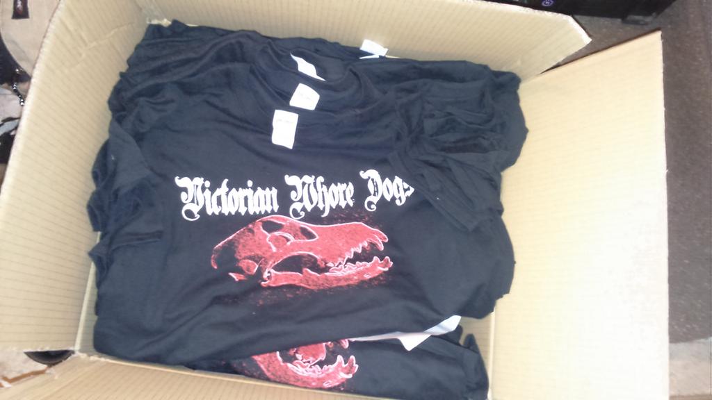 Whoredogs's tweet image. Look what the postman deposited in our slot today!