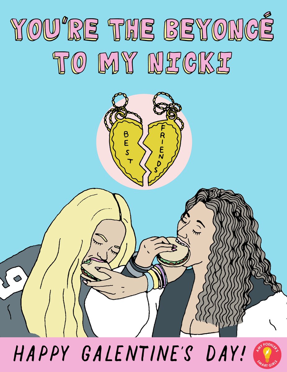 smrtgrls's tweet photo. Happy (Almost) #GalentinesDay, Smart Girls!! https://t.co/gJxLL3QOnw https://t.co/QY6okjoiJQ