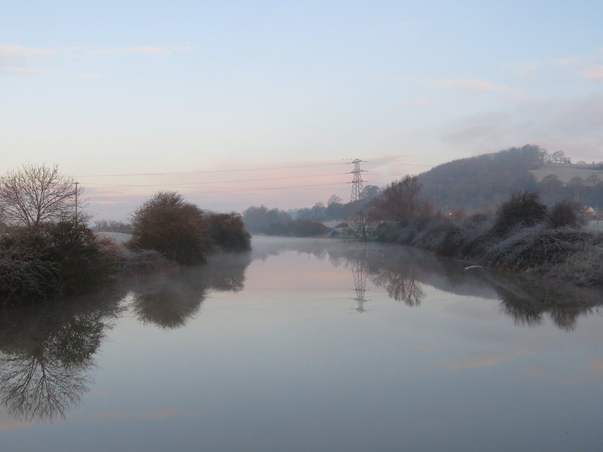 Beautiful winter's Morning
Kings Sedgemoor Drain
#somersethour