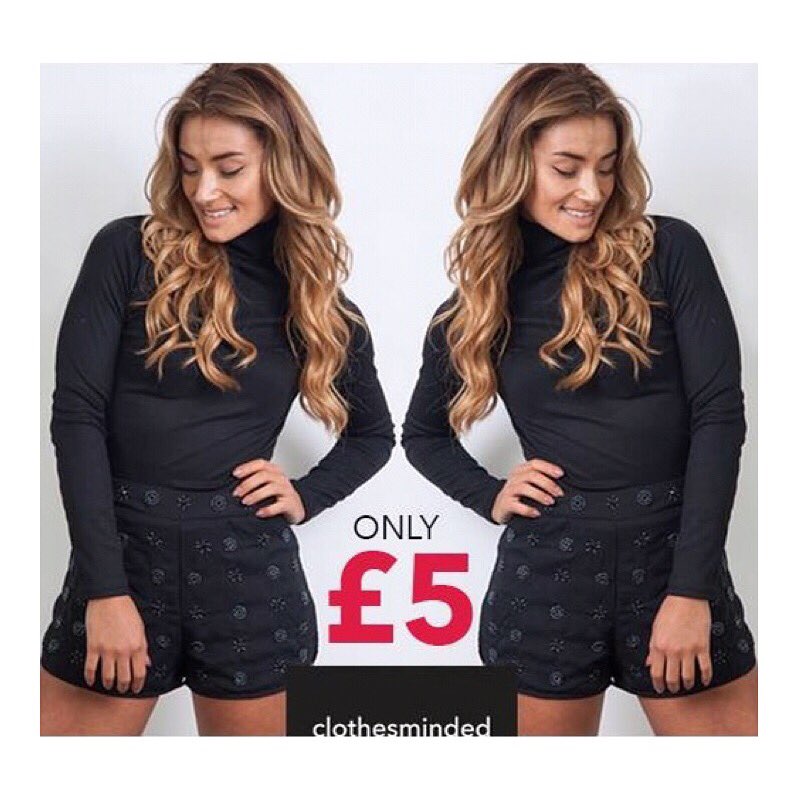 clothesmindeduk's tweet photo. EMBELLISHED SHORTS ONLY £5 -> https://t.co/JpNK5W6sUB

#lookstolove #black #shorts #hotpants #embellished #beads https://t.co/x3GtjzCtNq