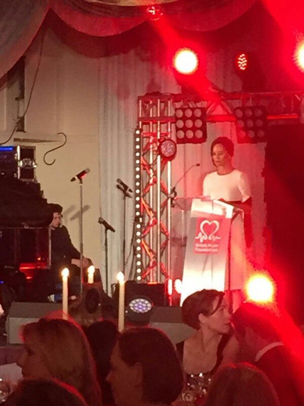 TheBHF's tweet photo. Pippa speaks of the friend she lost &amp; how we're fighting back with his family via the #MilesFrostFund #RollOutTheRed https://t.co/akR7M0LEfE