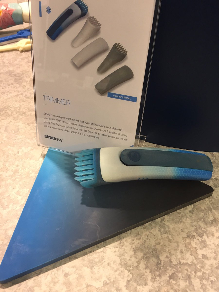 3d_printers's tweet photo. See the latest in color capabilities using @Stratasys Creative Colors at #pacificdesign booth 3601 https://t.co/ynvjijJNj8