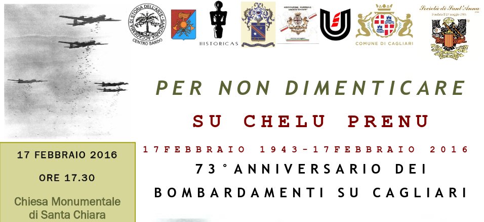 amameli's tweet photo. Su chelu prenu: 17 Febbraio 1943 - 17 Febbraio 2016 anniversario bombardamenti su #Cagliari 
https://t.co/cBT8Tm1jON https://t.co/VPfbv83xBR
