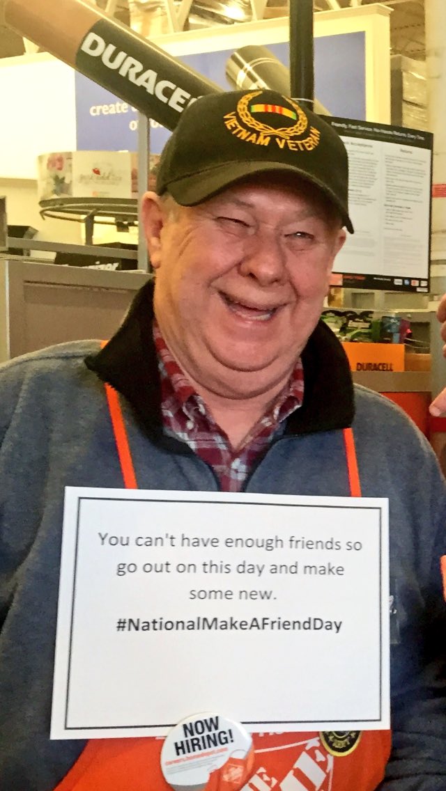 hdCastleton's tweet photo. You can't have enough friends so go out today and make some new #NationalMakeAFriendDay @mlindsey1223 @BPlantenberg https://t.co/a9vuLY8tkO