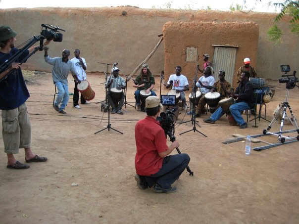 #tbt filmmaking in #Mali. #WestAfrica #traditional #Djembe #Music #KSK