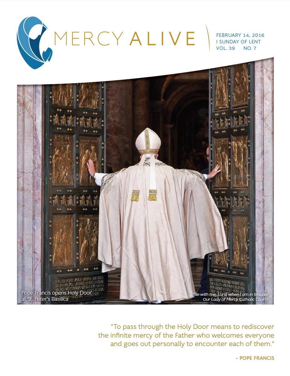 MERCY ALIVE for the I Sunday of Lent is available online:
olomchurch.com