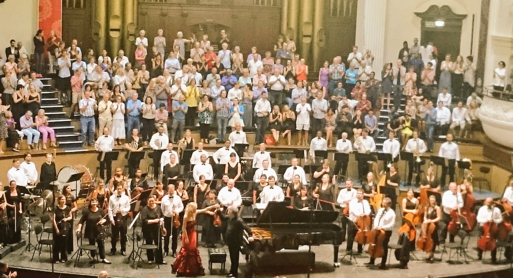 Olga Kern and the Cape Town Philharmonic Orchestra (Copyright: Eugene Yiga)