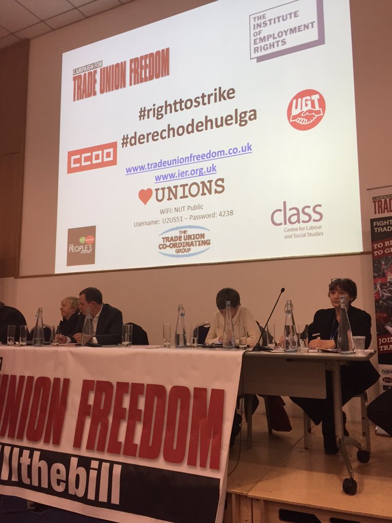 SteveT_Unite's tweet photo. Packed @IERUK LDN rally building opposition to the Tory #TradeUnionBill standing up for #tradeunionfreedom https://t.co/1Rh3mPyNrM