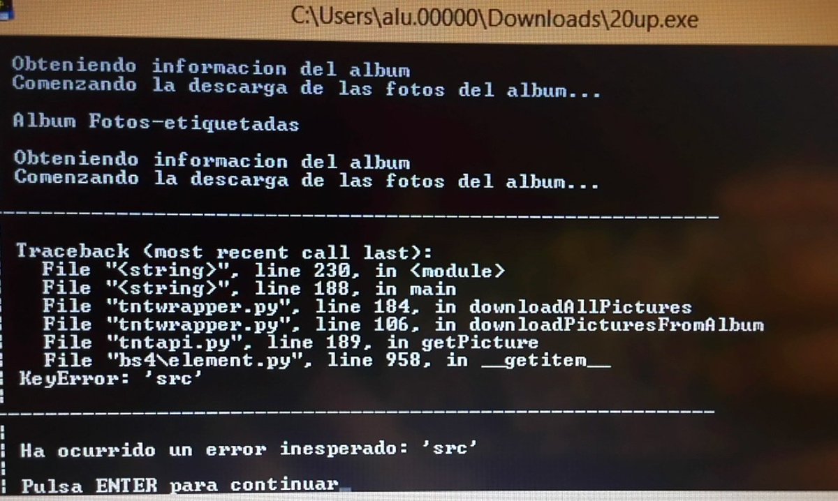 FONSI_88's tweet photo. @bmenendez_ descargada y me aparece este error después de intentarlo varias veces en todas ellas el mismo. https://t.co/b9LWGe1typ