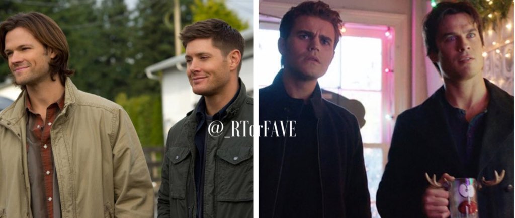_RTorFAVE's tweet image. REQUESTED
RT for Sam and Dean
LIKE for Stefan and Damon