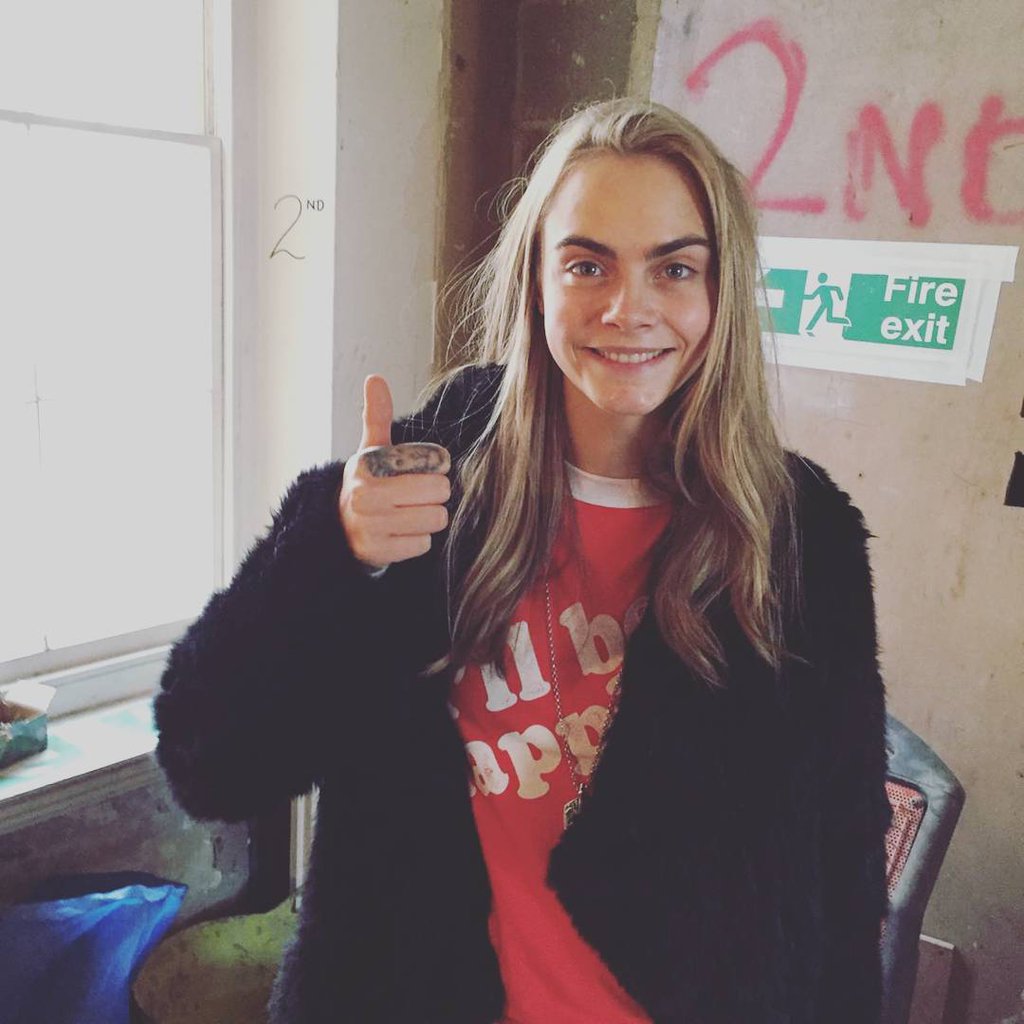 #New | <a href="/Caradelevingne/">💙</a> in London 2/11/16