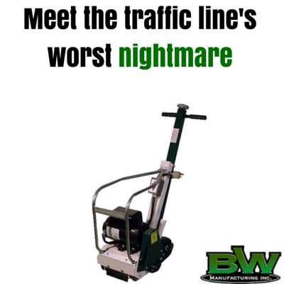 bwmanufacturing's tweet photo. Meet the traffic line's worst nightmare! #Scarifiers #ConcreteGrinders #DiamondGrinders https://t.co/BI2SmOV9RI https://t.co/pJJsKnAEPb