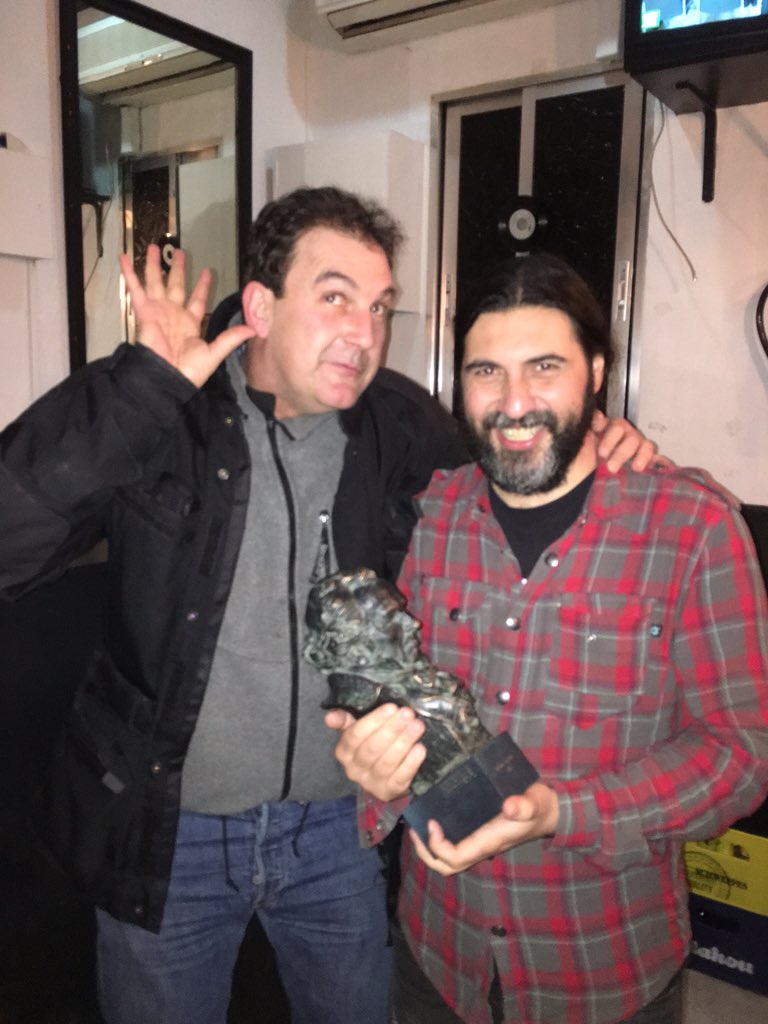 Gracias <a href="/nacho_arenas/">Nacho Arenas</a> por dejarme ver de cerca un Goya. ¡¡Enhorabuena!! Te lo mereces.