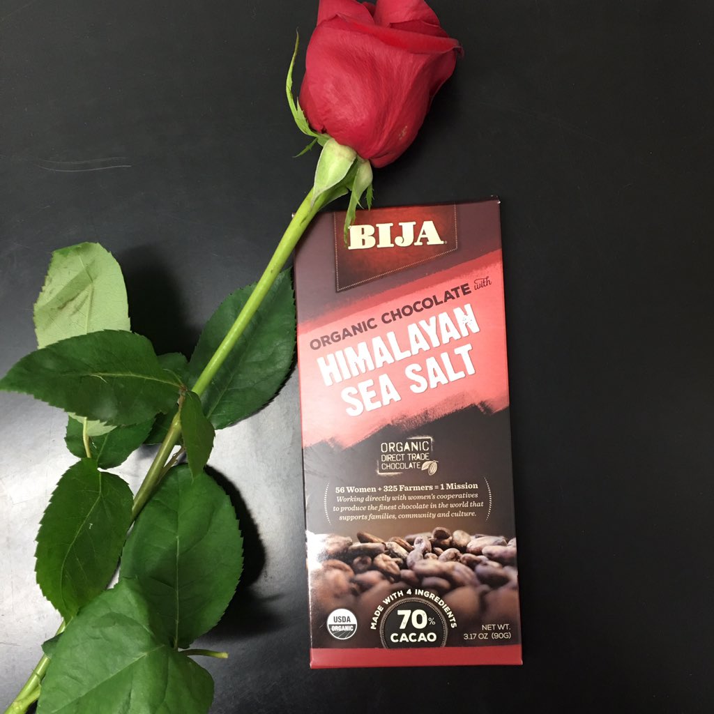 TaraGoodyear's tweet photo. Thank you @barleans for my Bija Chocolate and Rose! #ValentinesByBarleans #BijaChocolates #ChocolateForChange https://t.co/ooF8g8bRG5
