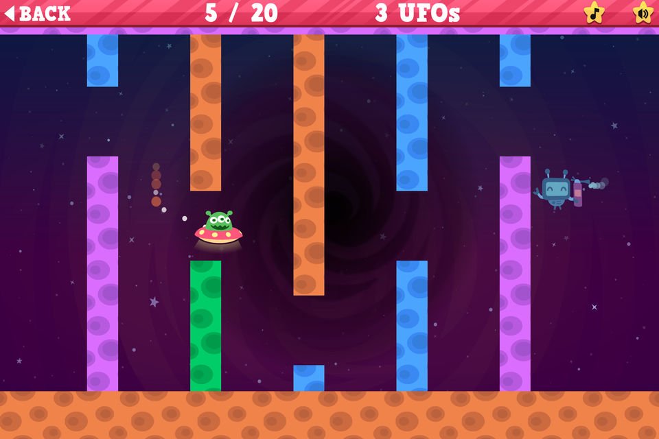 ArmorGames's tweet photo. Guide your UFO safely across 100 levels in Planet Revenge for your iPhone/iPad! https://t.co/lG9PEiCucn https://t.co/xbtZKJHUdj