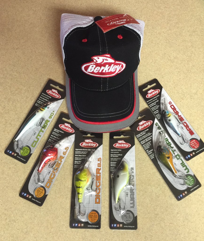 JamesCaldemeyer's tweet image. Berkley hardbait and Hat giveaway! In order to win - you must retweet this tweet and follow my account by Friday!