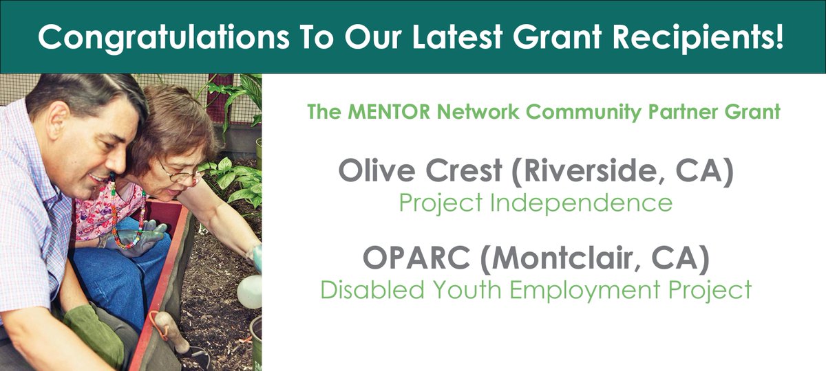 MentorsWanted's tweet photo. @The_MENTOR_Ntwk is pleased to announce the following Community Partner Grant recipients. https://t.co/JHIMQSiYrV https://t.co/kmL9KrWqQZ
