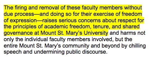 prezidentnewman's tweet photo. There's plenty of academic freedom @msmu. Freedom for #simonnewman to fire academics that is! Oh sweet #msmujustice! https://t.co/cCAoliUslc