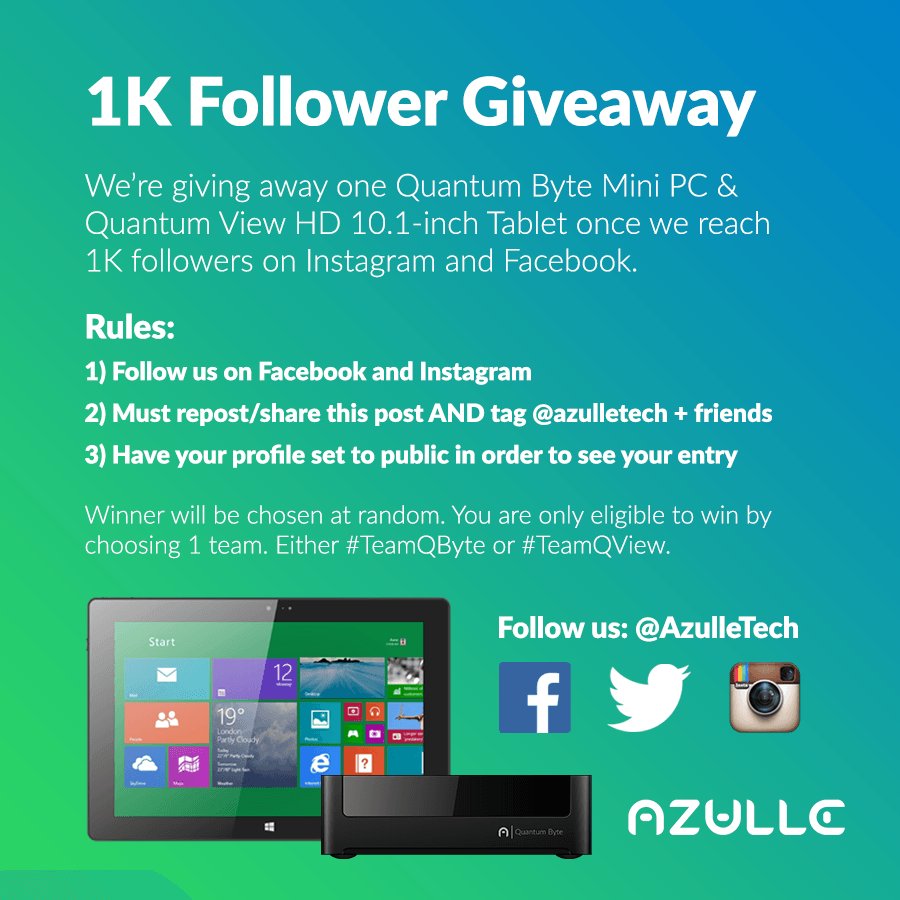 azulletech's tweet photo. Are you #TeamQByte or #TeamQView? Enter for your chance to win! #Azulle #free #giveaway #competition https://t.co/94lwRsDjq9