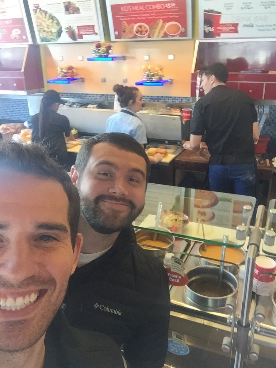 KevinMeacham7's tweet photo. Always a good day when you have lunch with your #AlmostBestFriend @CamTurnbow https://t.co/tmdCyGBsan