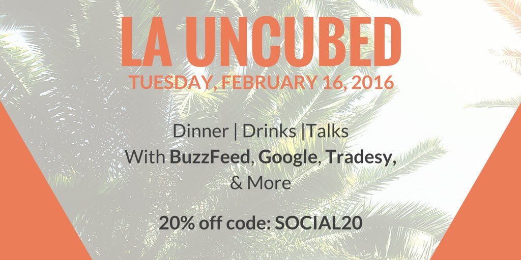 ErinShoji's tweet photo. .@JamieBondGirl &amp; I will be speaking at LA Uncubed on Tuesday night. See you there! https://t.co/oqOH75EUfO https://t.co/IVufXJ6Ayh