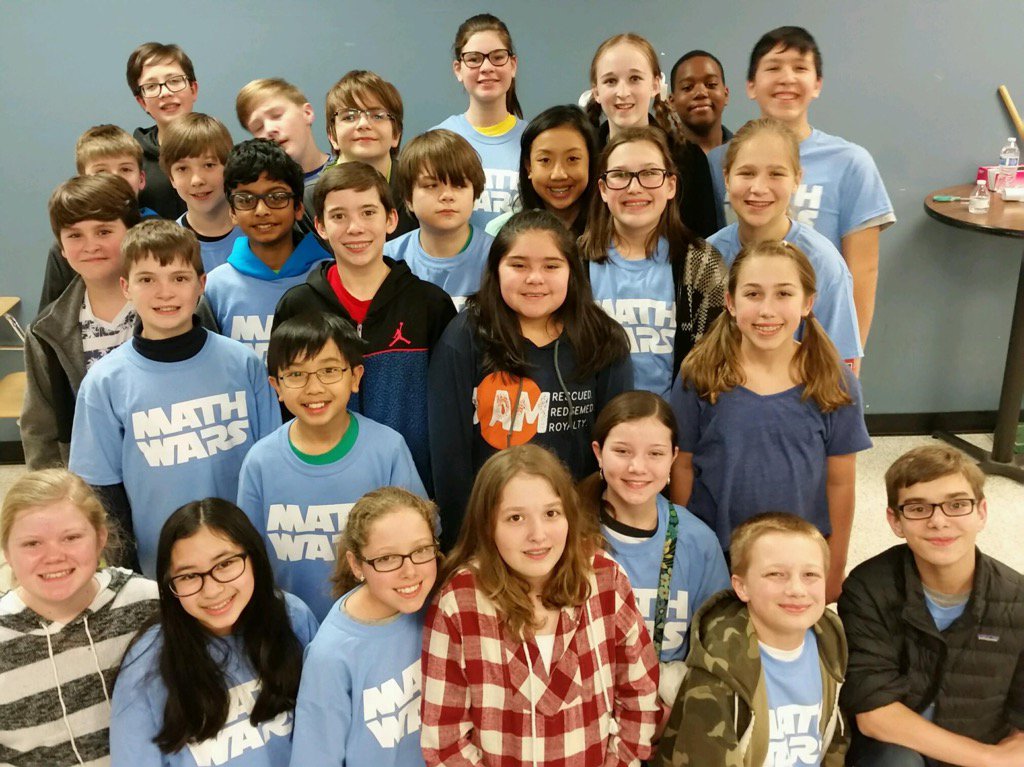 fssdPGMS's tweet image. So proud of our PGS kiddos!! They competed well today in the Math Mini Mu! #mathwars