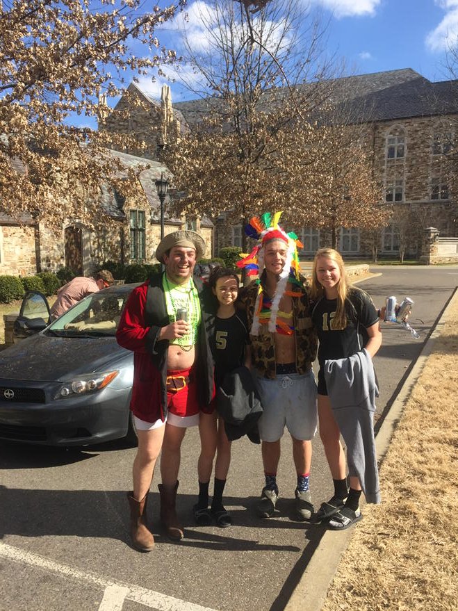 KreweVolleyball's tweet photo. #kreweofshannon wins all three and even made a frat party at Rhodes. #onlyatkrewe https://t.co/ECkj8Suirc