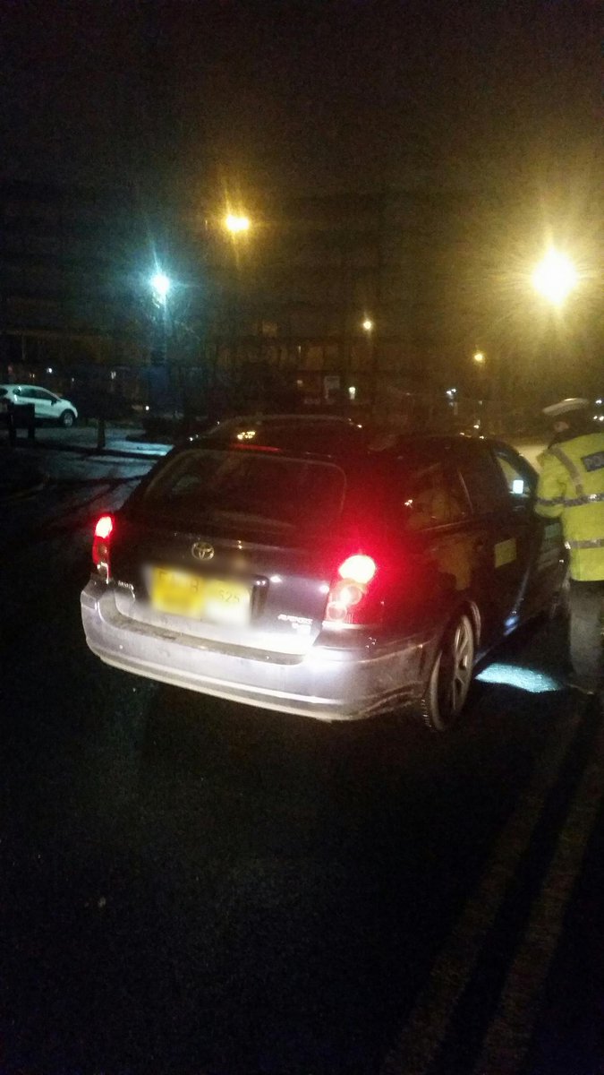gmptraffic's tweet image. #opaztec taxi operation. This taxi had six lights out. TOR issued for failing to maintain obligatory lamps