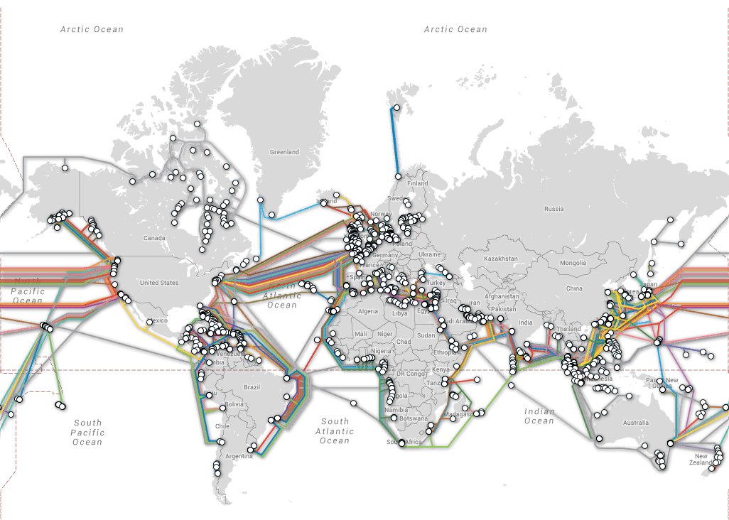 wef's tweet photo. How can we protect the #internet's undersea cables? https://t.co/LH6eaEFnm3 #tech https://t.co/3qbTN2IaHm