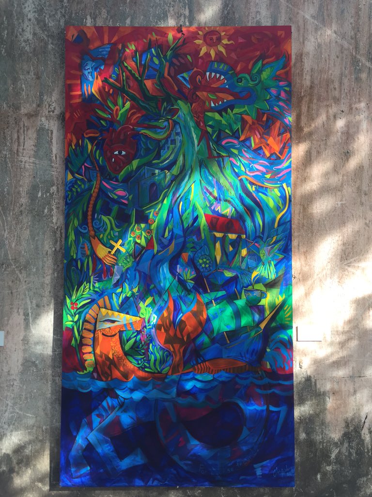 arodiorea's tweet photo. Callejón de los Artistas, Obra Mural Colectiva.
Una iniciativa de @VeracruzANA_AC @ADELAREGUERA en @LaAntiguaTur https://t.co/QsZK2w0hXx