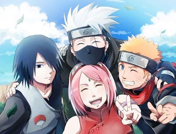 H0KAGE6TH's tweet image. "You Kids Have Been Growing up..But We are Always Going to be Team 7." 🍃