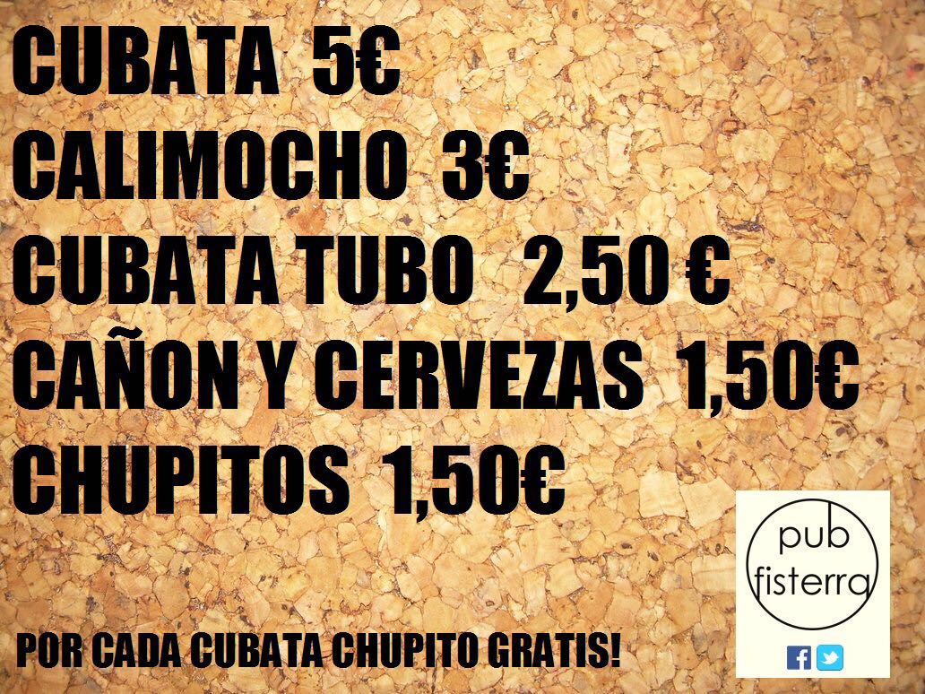 pubfisterra's tweet photo. Menos de 1 hora y empieza la fiesta en Fisterra Pub.. te animas ? Ven y disfruta de un gran ambiente, os esperamos! https://t.co/dGtmIUo2P9