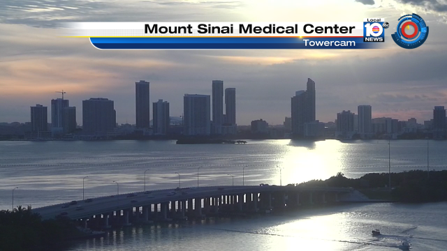 BEAUTIFUL end to a very nice Saturday across South Florida. @TrentAricTV will have your forecast at 6pm and 11pm https://t.co/V8y12DmSqU