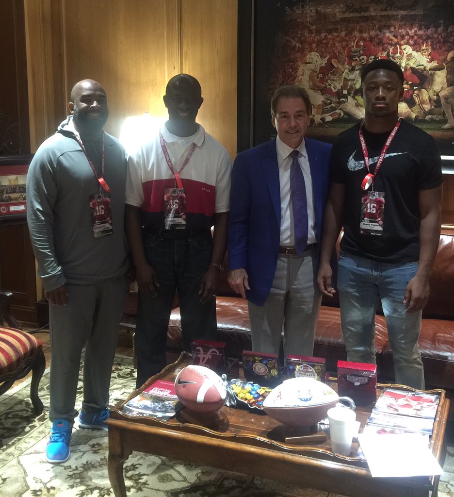 GHSRecruits's tweet photo. Congrats to Owen Pappoe @opfreak15  on his latest offer from Univ of Alabama https://t.co/eBqiBDznAW