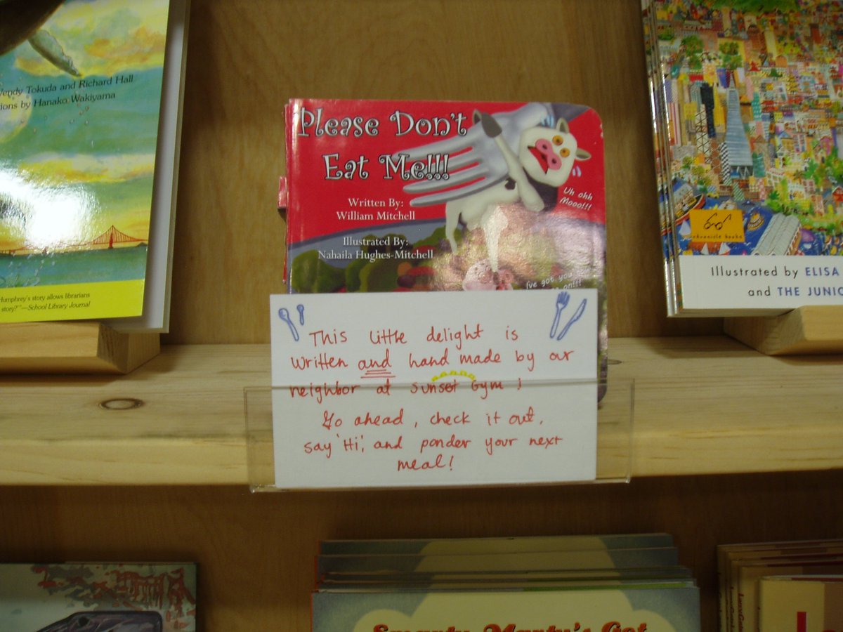 Fun__Pixel's tweet image. Please Don&apos;t Eat Me!!! Available at Green Apple. @GreenAppleBooks . Located at 1231 9th Ave. San Francisco, CA 94122