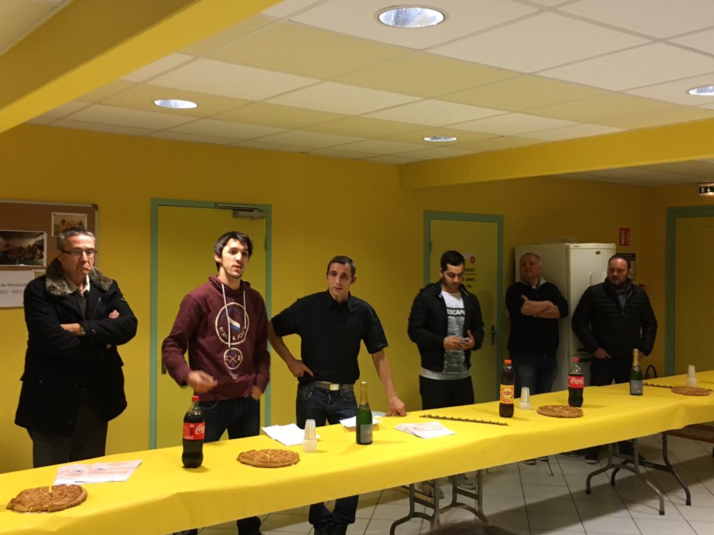 pax_gr's tweet photo. Cérémonie des Voeux du #CSCbasket 3eme club du @Departement_AIN 1 club qui ne cesse de progresser #basket #Ceyzeriat https://t.co/z5sVvvWKXJ