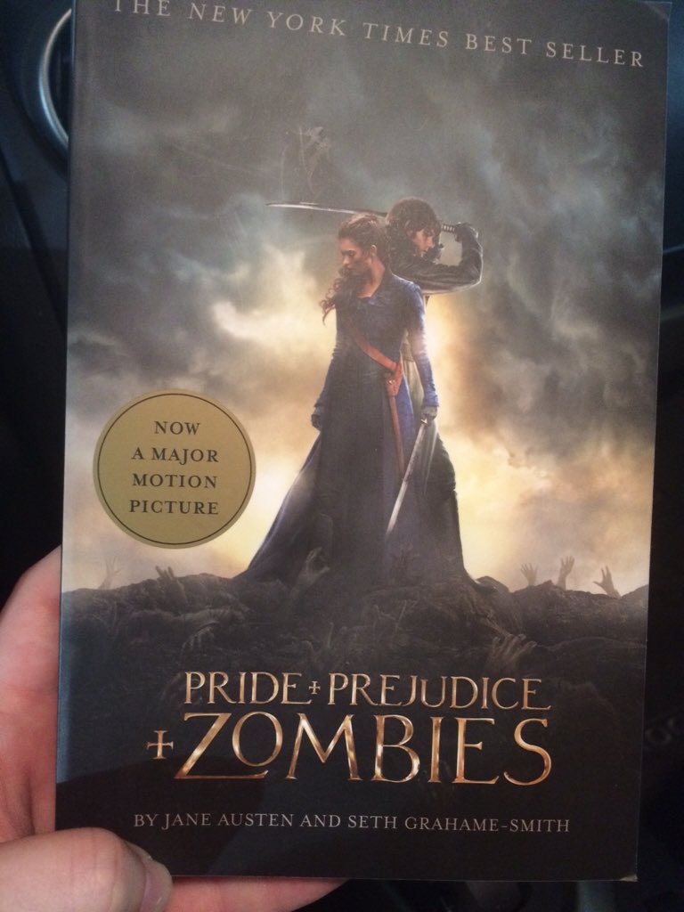 mskatiealling's tweet photo. So excited to finally read "Pride + Prejudice + @cher ‼️ @MaxMcDonald492 @sylviebrick #knoblockparty #PPZ https://t.co/mF6HCOj9et