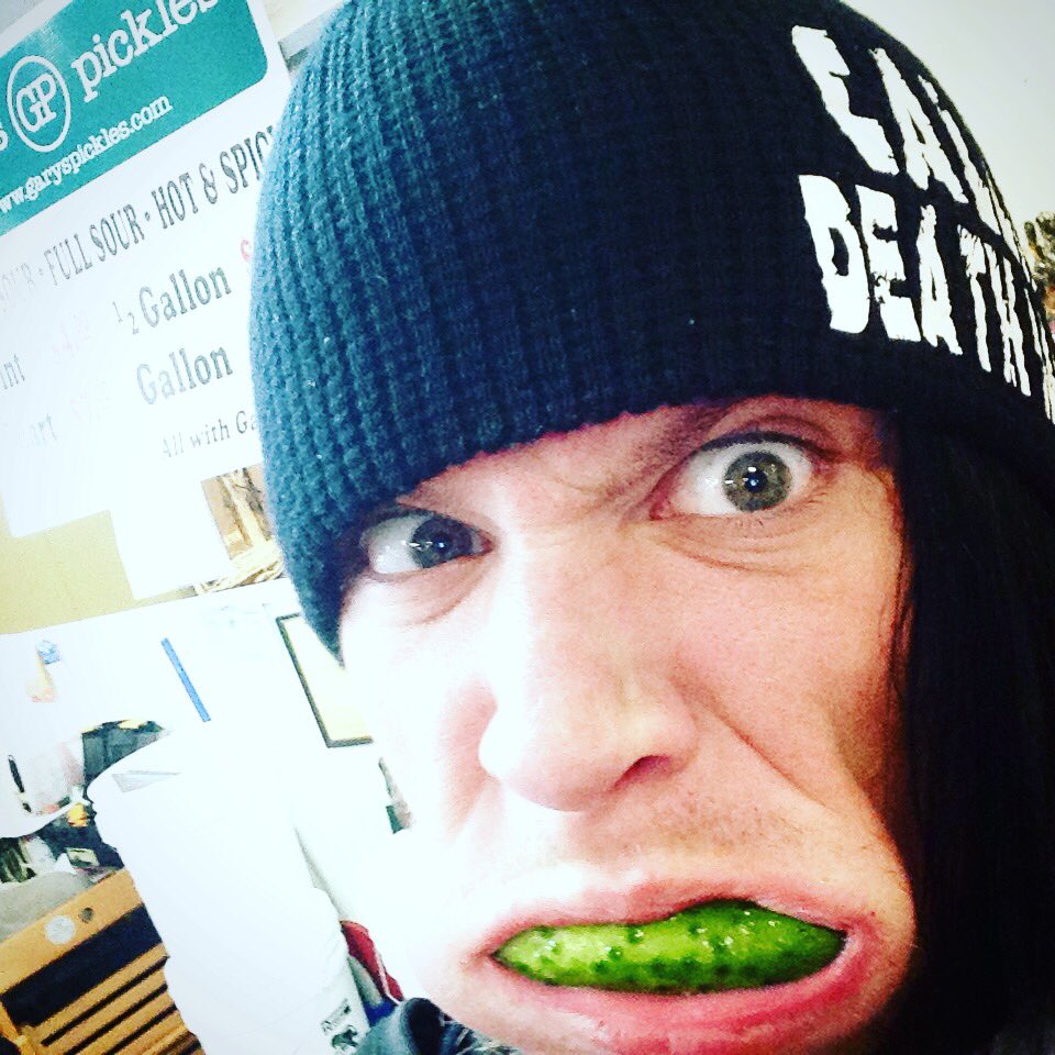 TheSamiCallihan's tweet photo. I ate @GarysPickles today..... No lie it legit changed my life. Power of the Pickle! #FullSour https://t.co/sSHF94bq5K
