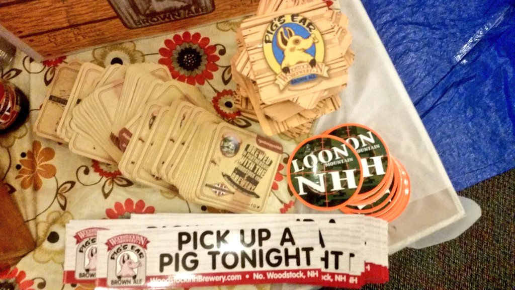 WoodstockBrew's tweet photo. @BeerSummit #boston representing! #exit32 #nh #whitemountains #nhbeer #getlumpywithit https://t.co/QSE1eYDdOp