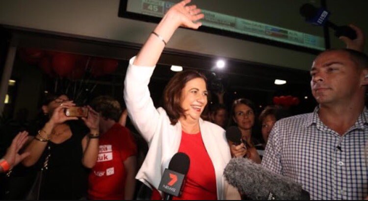 QLDLabor's tweet photo. 1 year ago, QLD decided it was time for a change &amp; elected a Palaszczuk Labor Govt. Happy Anniversary @AnnastaciaMP https://t.co/2G66OkyZdf