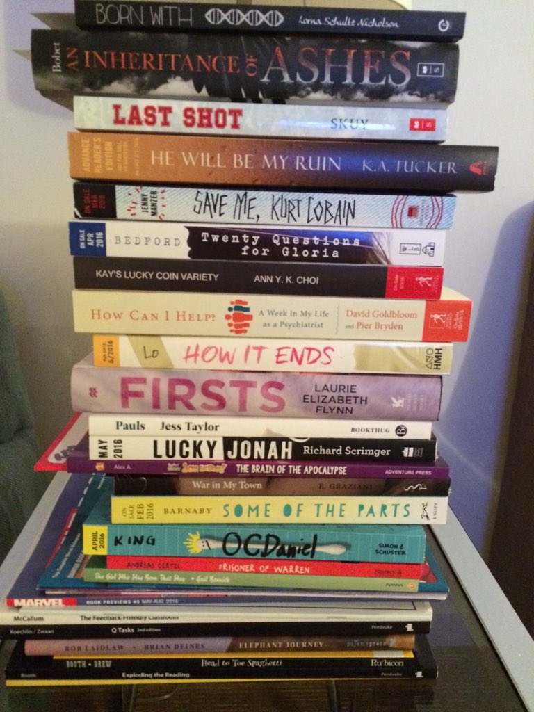 allanatlc's tweet photo. Excited to share new books from generous authors &amp; implement ideas from colleagues! #olasc16 #byeTO #TMCanada2016 https://t.co/X7Fr70Rjd1