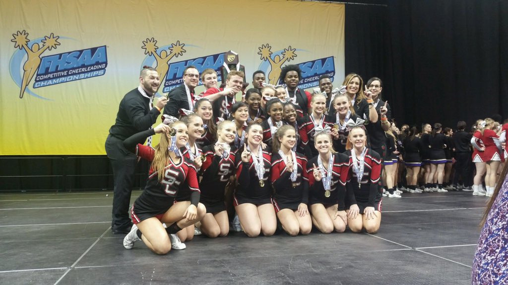 Back 2 Back 2A Small Coed State Cheer Champions! #cheerchampions #chargernation @PCTOSports @TBO_PrepSports