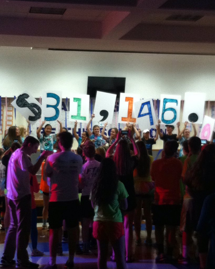 Laduedm's tweet photo. This picture says it all. Endless thanks to everyone who donated and danced. We love you. For the kids as always. ❤️ https://t.co/65oK0DHJoP