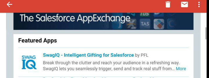 ericdresh's tweet photo. My friends @pflcom made the featured @appexchange apps! #SwagIQ @yeva_roberts @marnedreed @brookeprint @shellybrush1 https://t.co/NSy3jSDunm