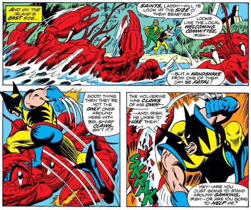 calliepress's tweet photo. Giant Size X-men #1 invented keyword stuffing! In case you didn't know, Banshee is Irish. #irish #stillirish #irish! https://t.co/SdxoH85AXI