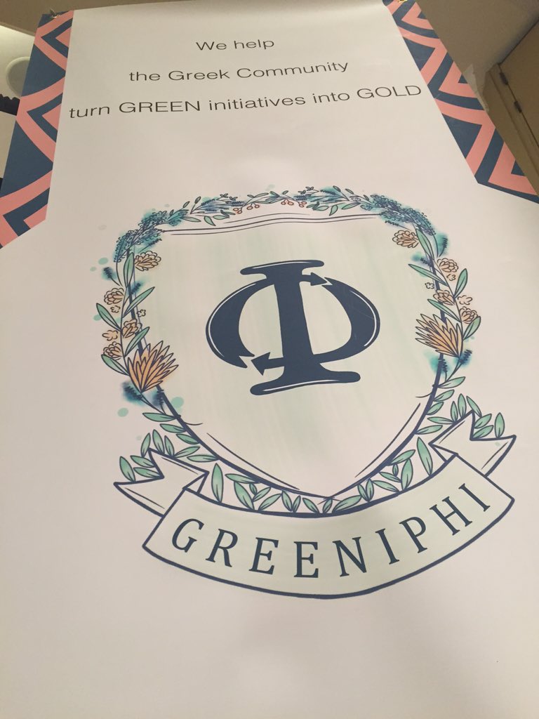 rachelmalkabarr's tweet image. .@GreeniPhi 's philanthrapy events bridge the #Greeklife &amp;amp; #sustainability community in #higherEd. #greengreeklife