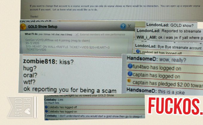 Part 2: So please explain to me how we are scammers when we a) put VOYEUR in the topic and....@electrifiedlove<a href="/tag/stayingwarm"class="tags"><span>#stayingwarm</span></a>