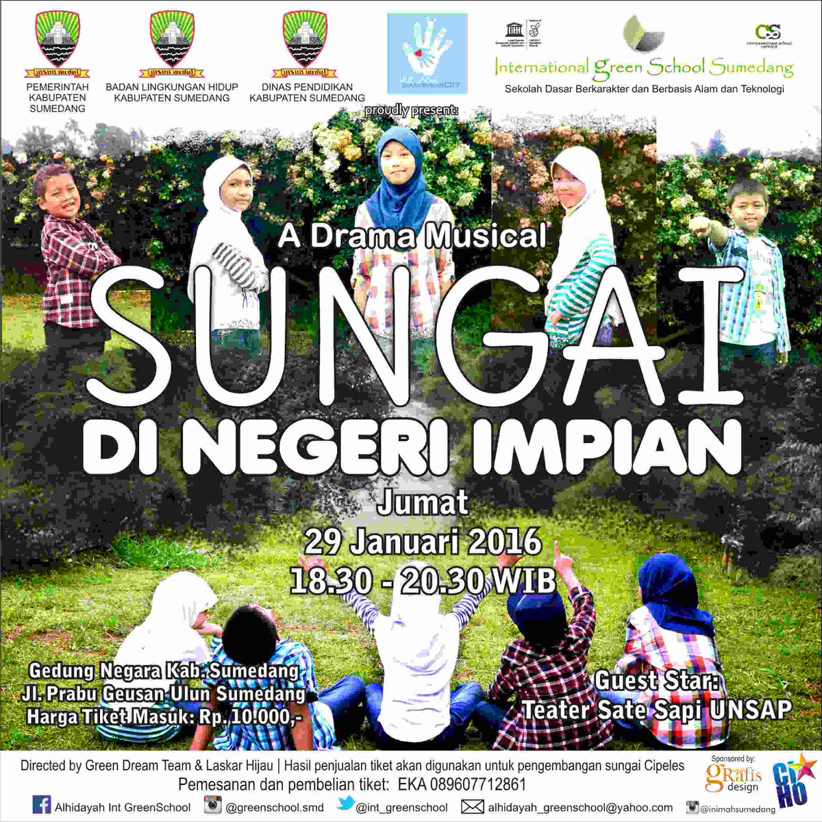 Int_GreenSchool's tweet photo. kampanye melalui karya @PeaceGenID @EHindonesia @GreenpeaceID @PertaminaFound @GoGreen4Schools @walhinasional https://t.co/6is3z6Cjgp
